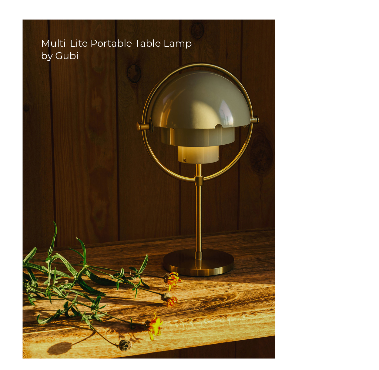 Multi-Lite Portable Table Lamp by Gubi