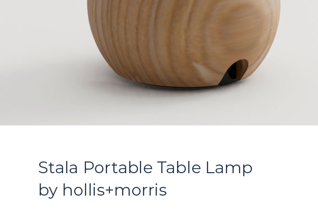 Stala Portable Table Lamp by hollis+morris