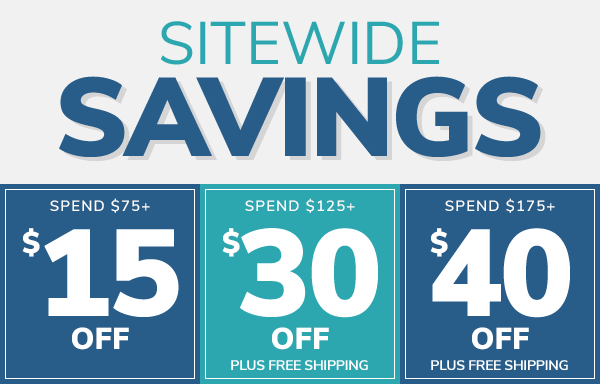 Sitewide Savings >> - $15 off $75+ - $30 off $125+ + Free Shipping - $40 off $175+ + Free Shipping >> Use Code DIETSAVE >> SHOP NOW
