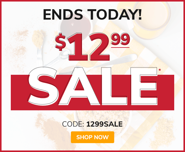 $12.99 SALE* ENDS TODAY! >> Use Code 1299SALE