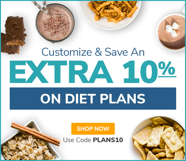 Customize & Save An Extra 10% On Diet Plans USE CODE PLANS10