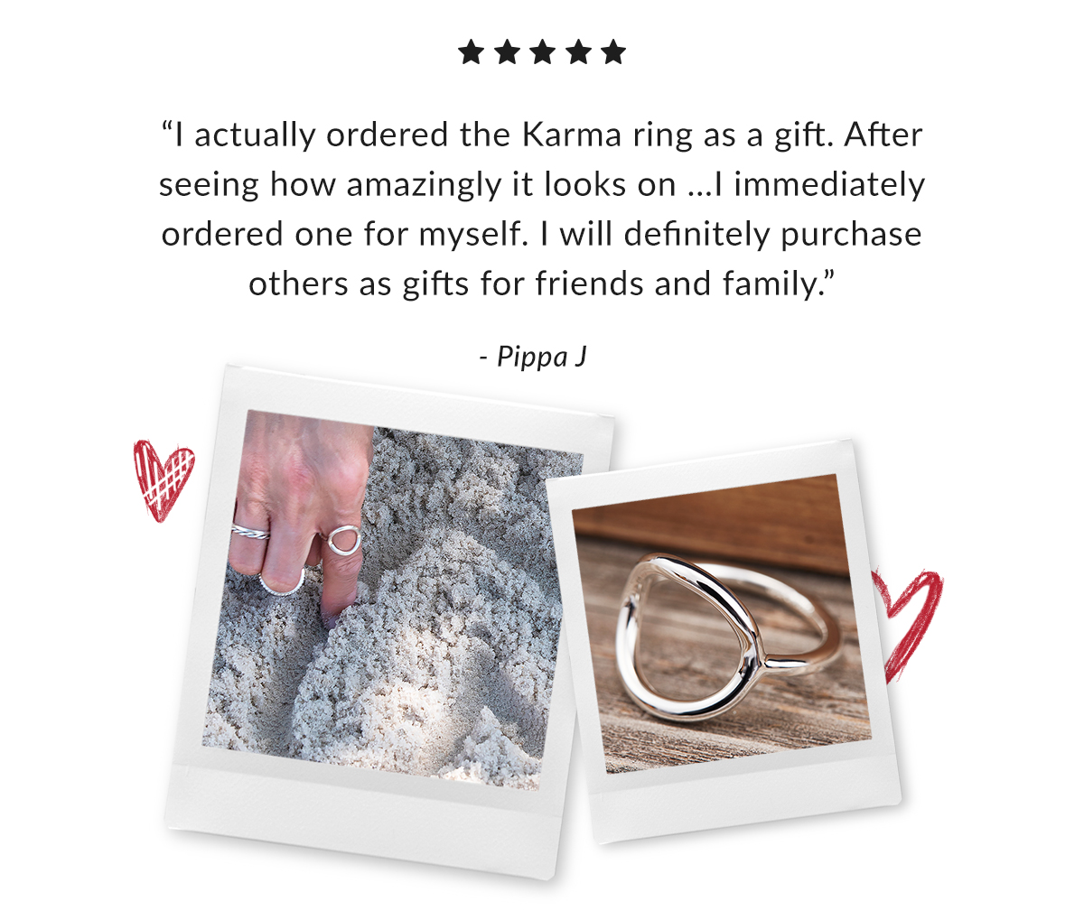 BOGO Free Silver Karma Rings
