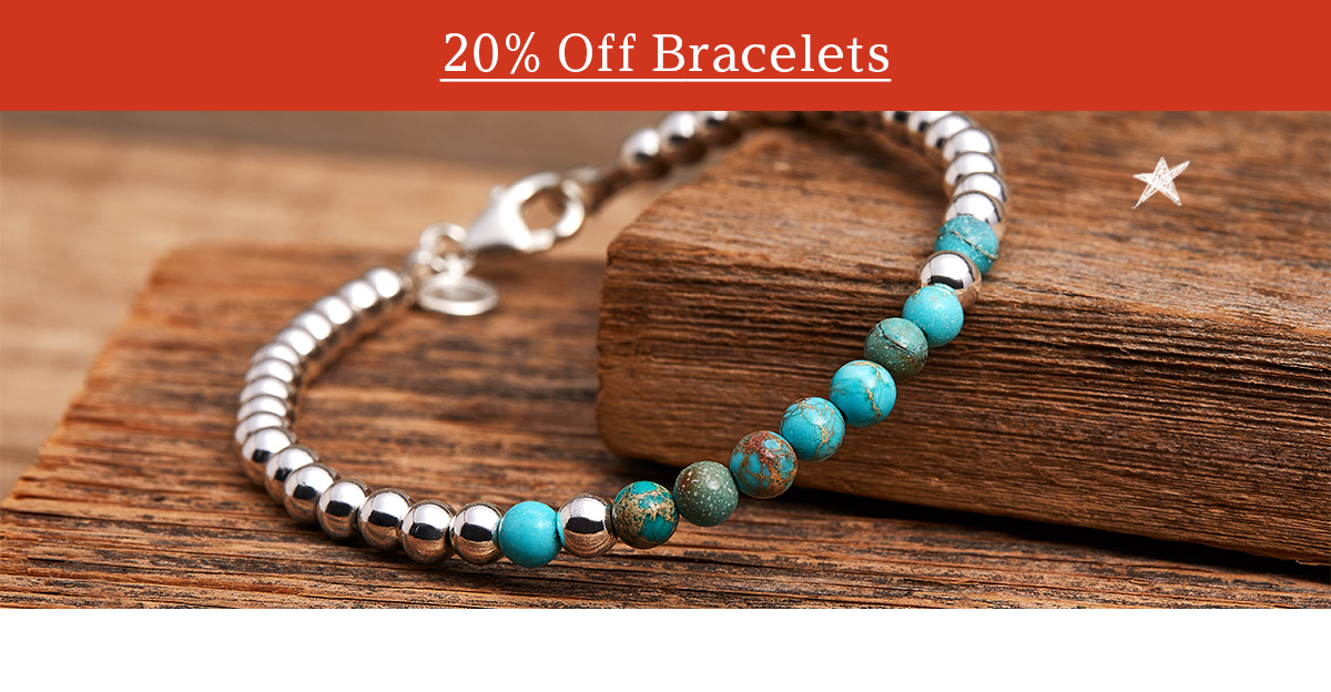 20% Off Bracelets