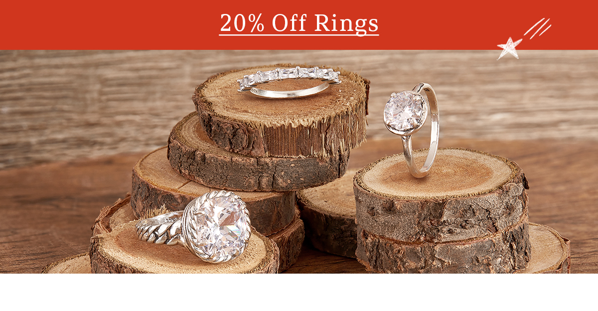 20% Off Rings