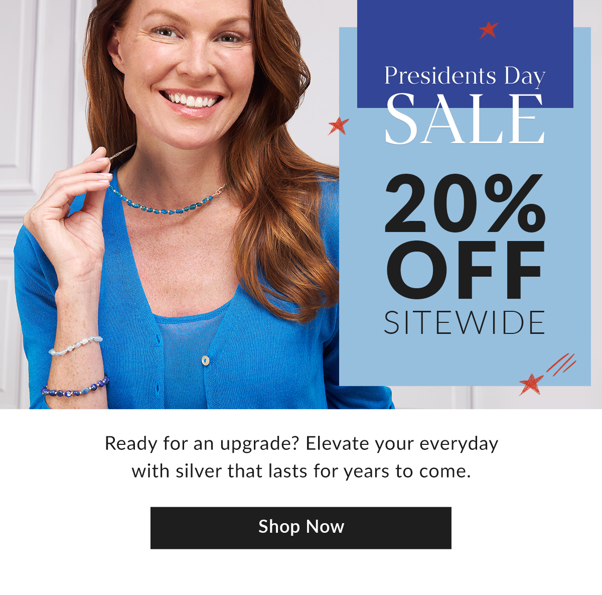 President's Day Sale: 20% Off Sitewide