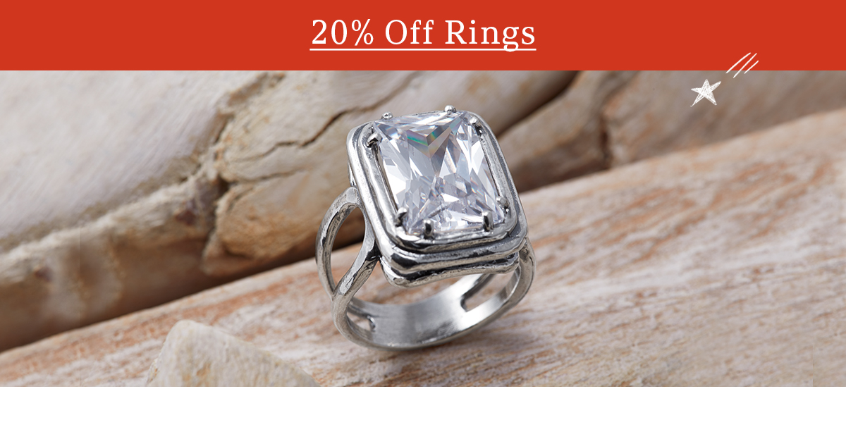 20% Off Rings