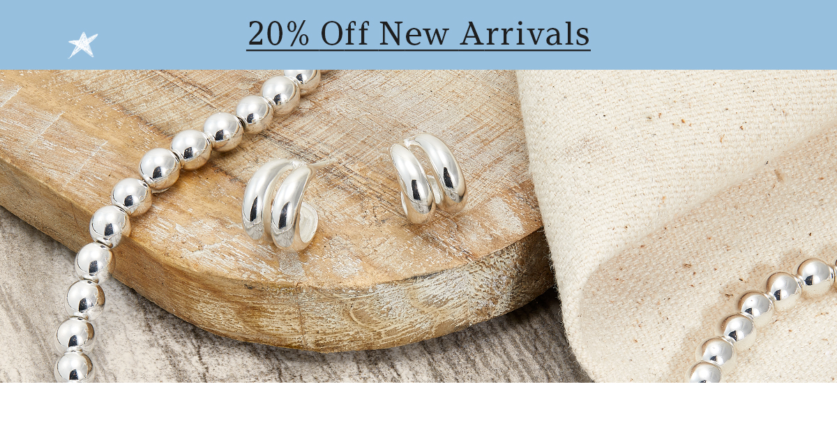 20% Off New Arrivals