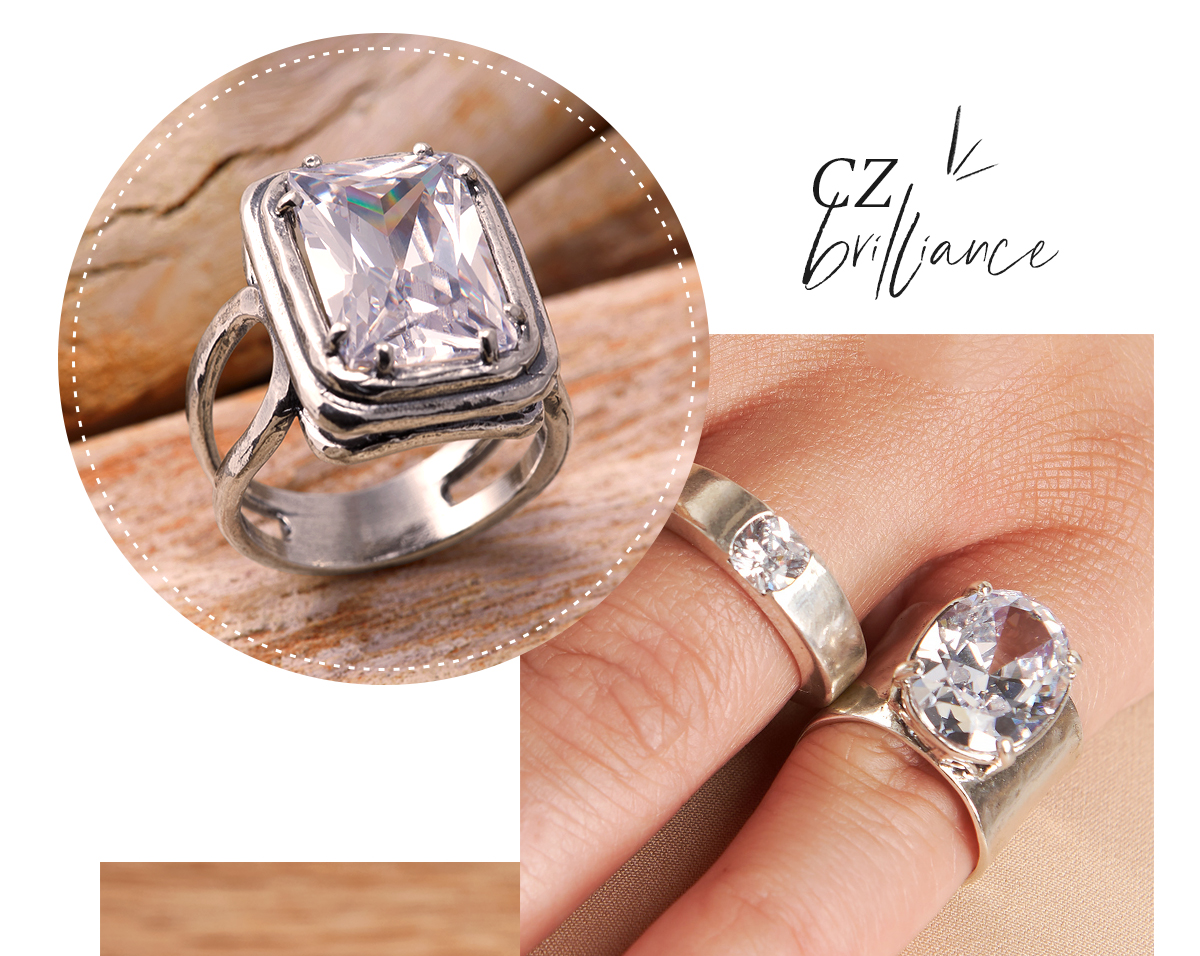 Adventure-Ready Radiance: Shop CZ Rings