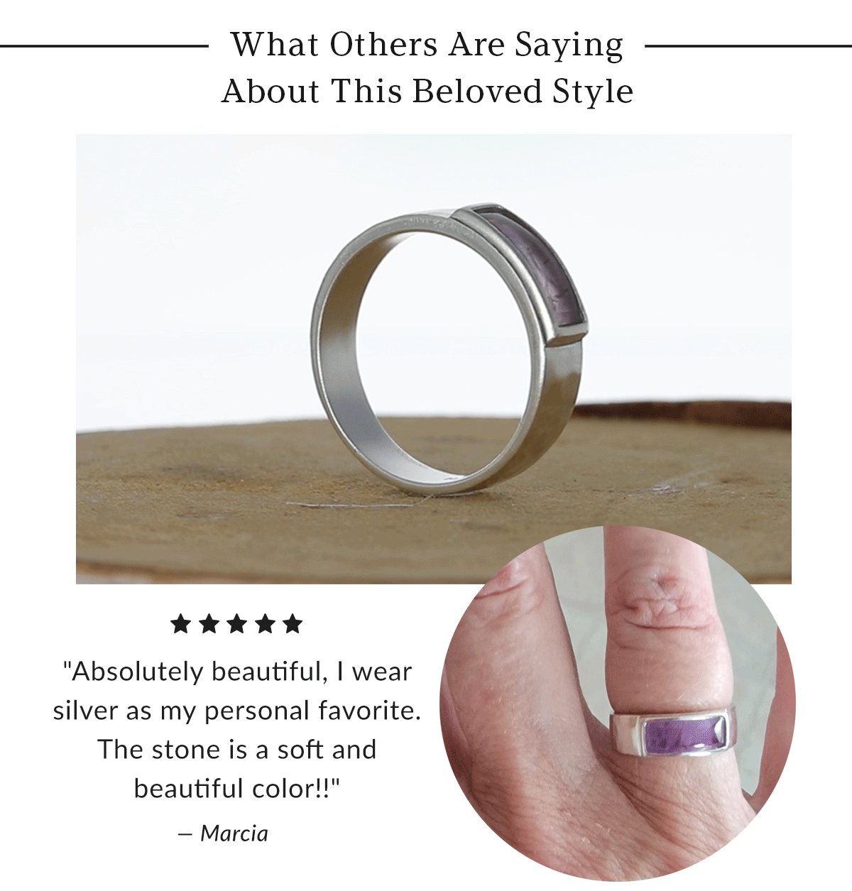 Most Loved: Wishful Ring Amethyst