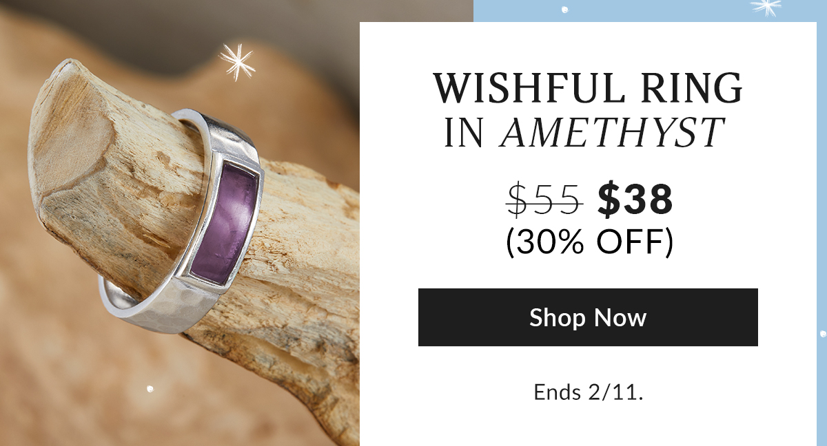 Most Loved: Wishful Ring Amethyst