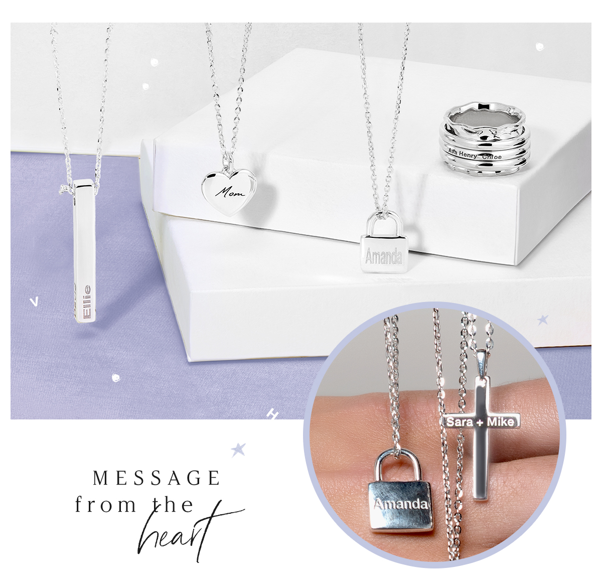 BOGO 40% Off Personalized Jewelry