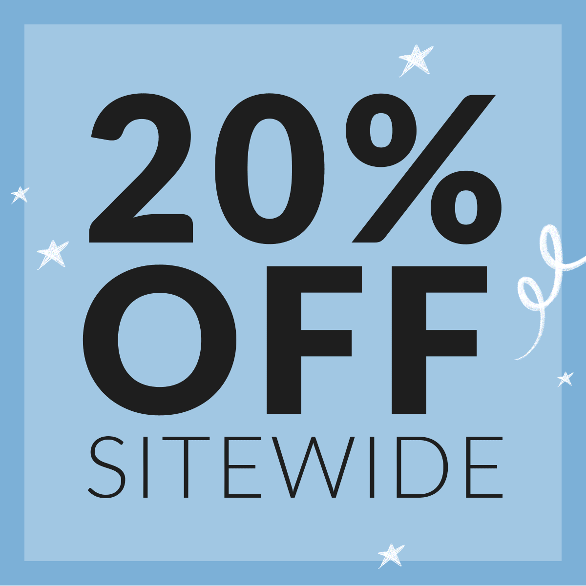 20% Off Sitewide