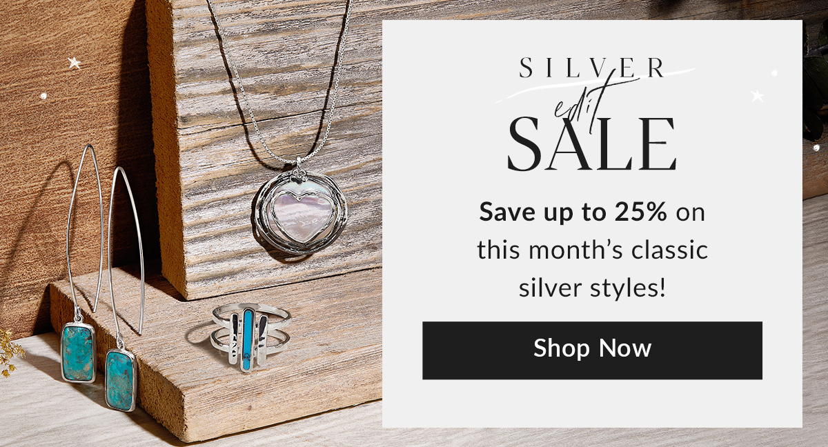 Silver Edit Sale: Up to 25% off