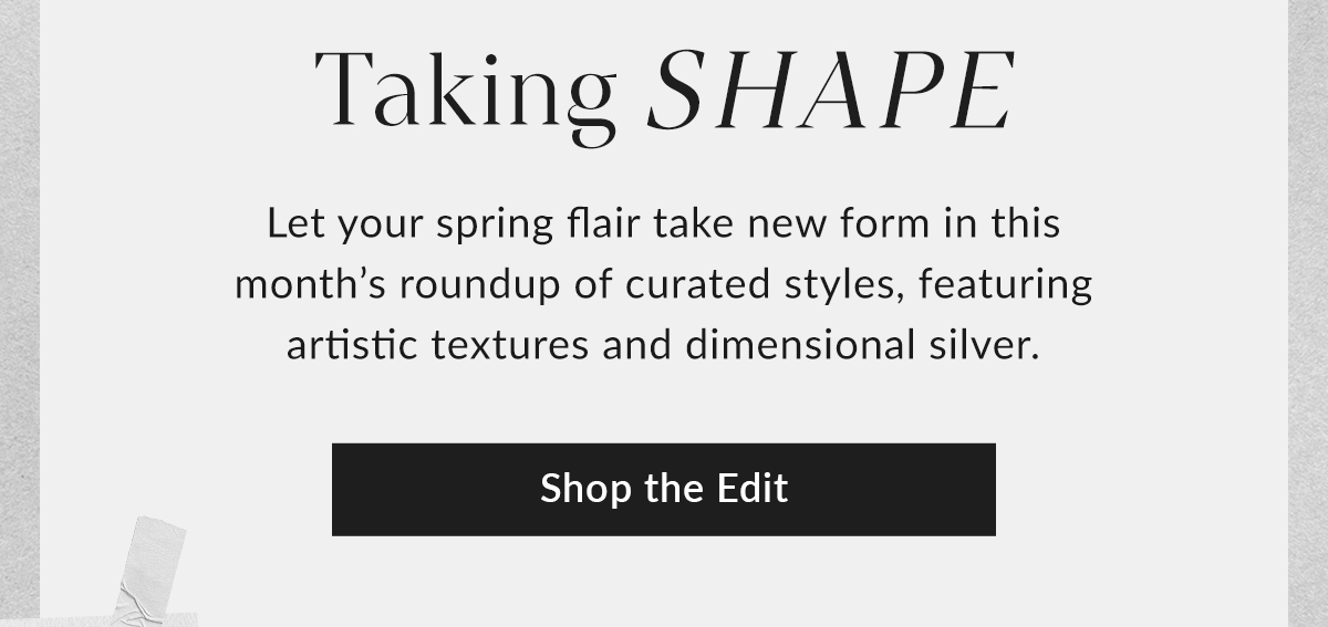 Shop March Silver Edit