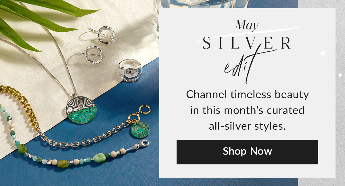 Shop Monthly Silver Edit