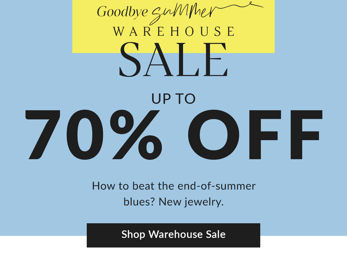 Shop Warehouse Sale