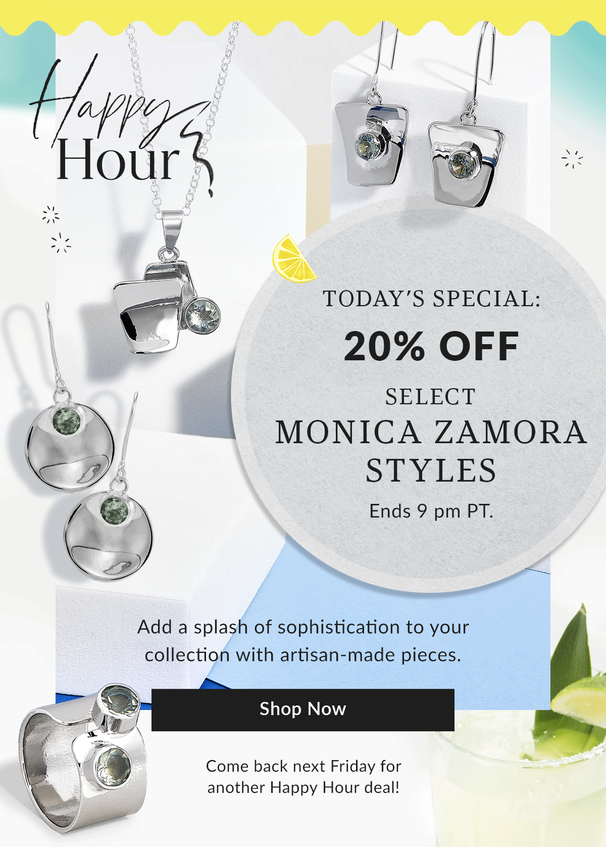 Shop Happy Hour