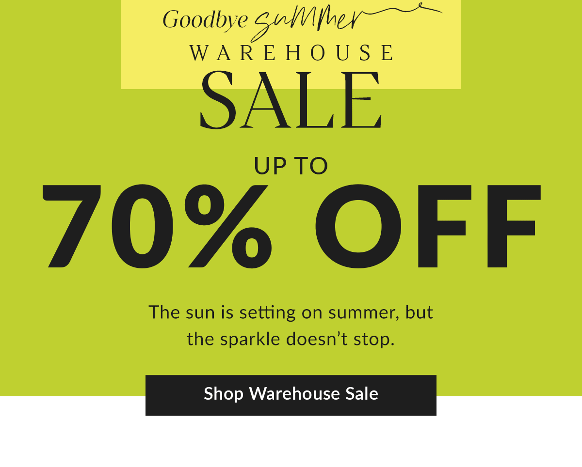 Shop Warehouse Sale