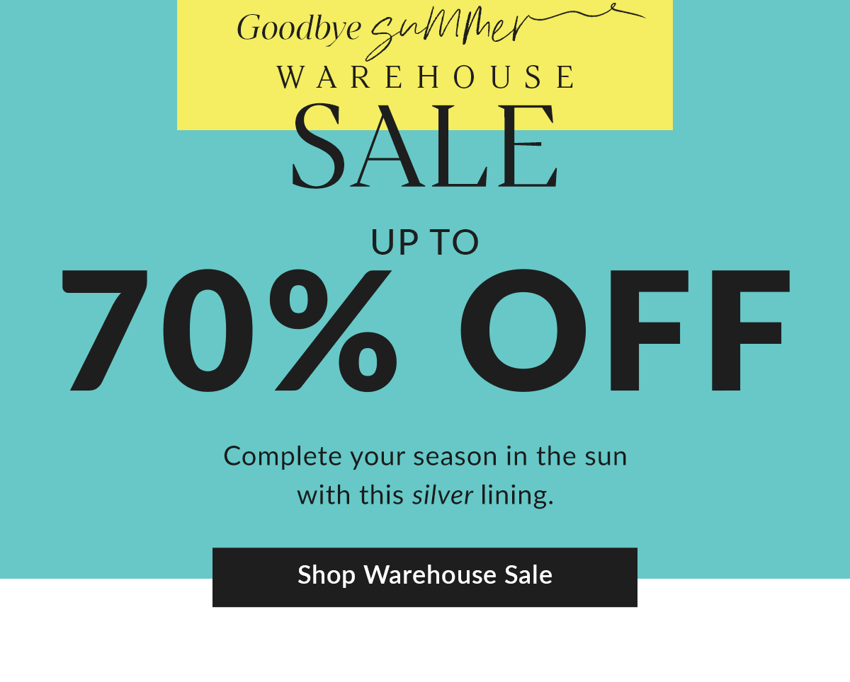 Shop Warehouse Sale