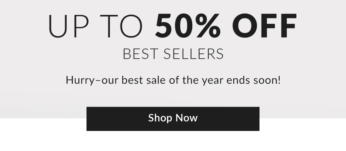 Blowout Sale: Up to 50% off!