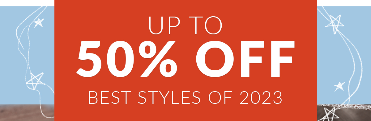 Blowout Sale: Up to 50% off!