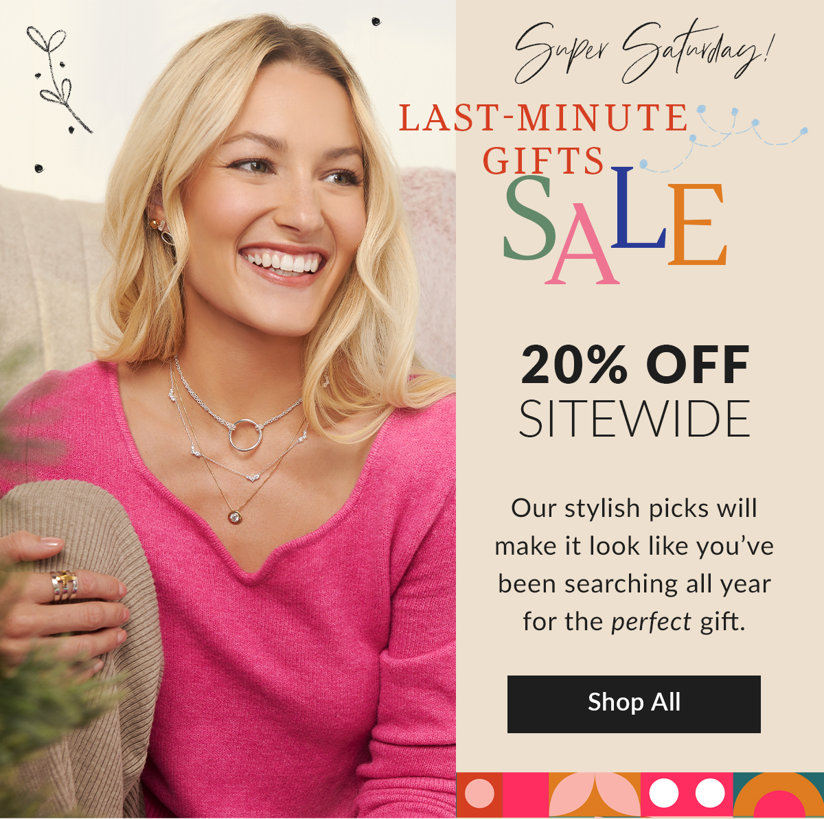 Last Minute Gifts Sale