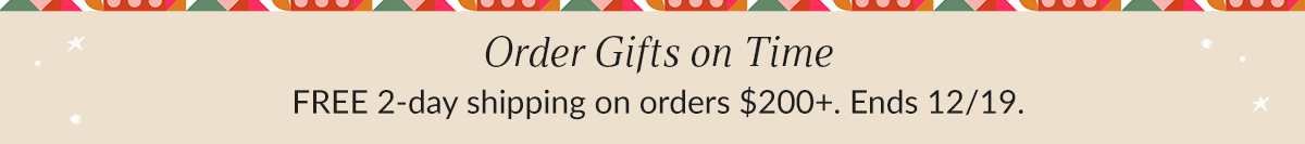 Get Your Gifts On Time