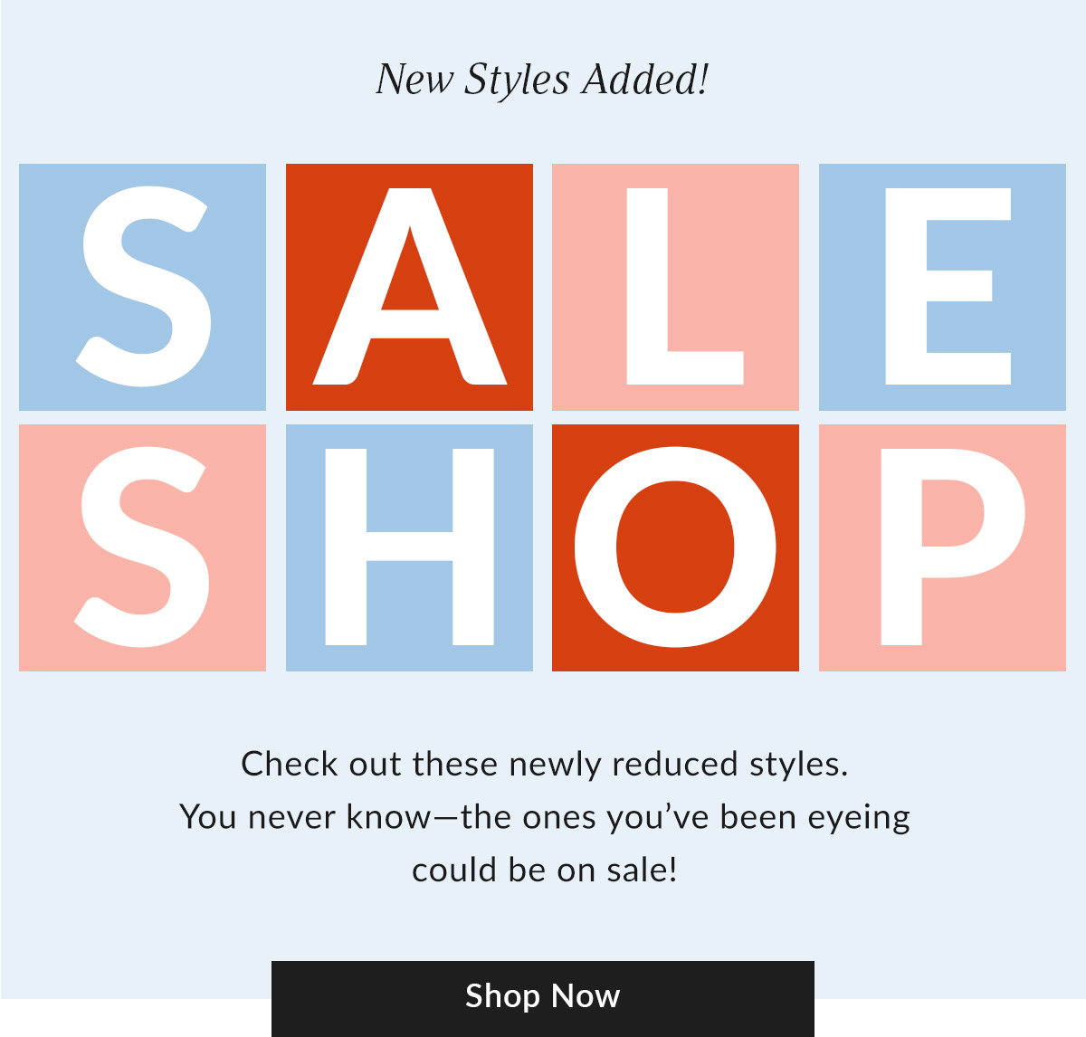Shop New Sale Styles