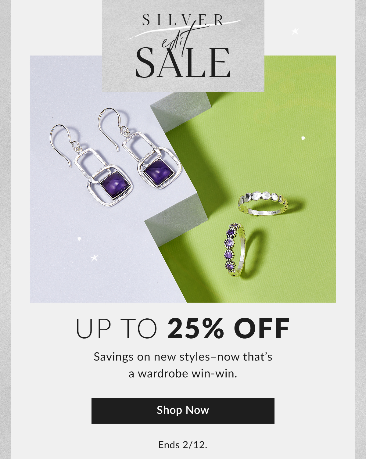 Silver Edit Sale