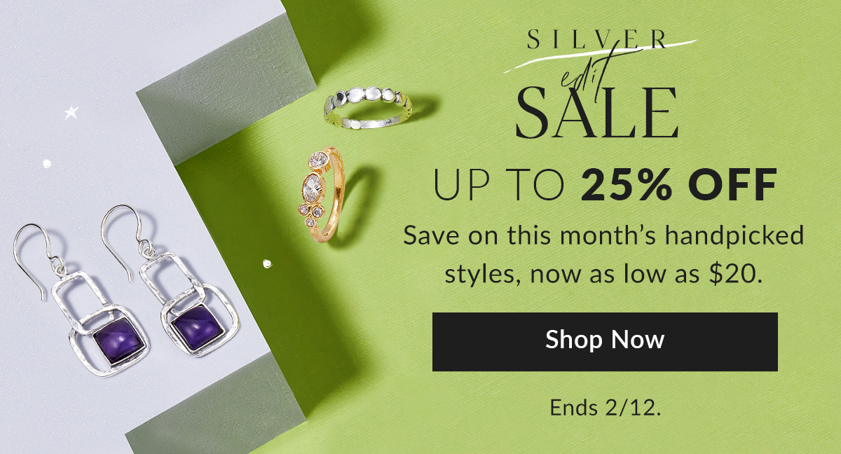 Shop Silver Edit Sale