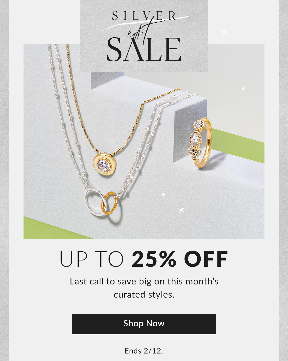 Shop Silver Edit Sale