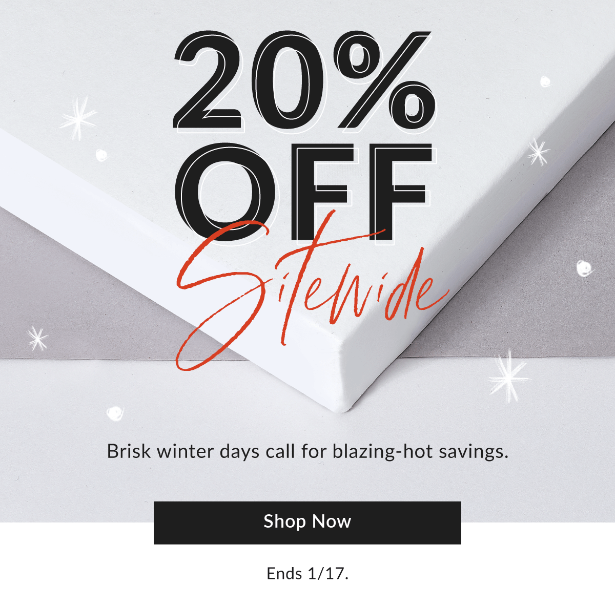 20% Off Sitewide
