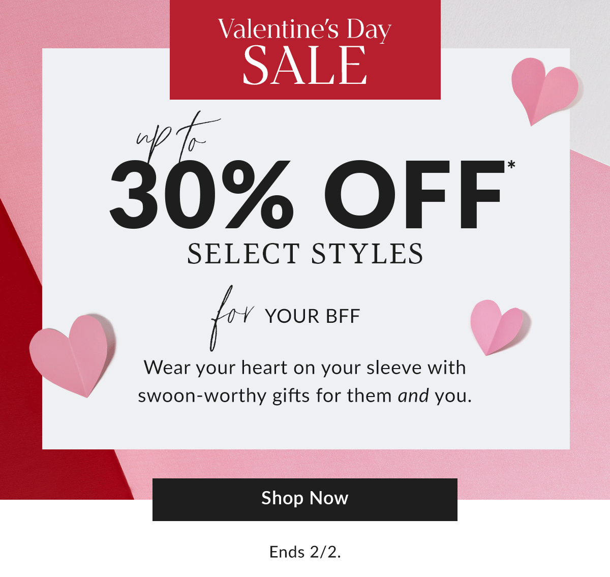 Valentines Day Sale