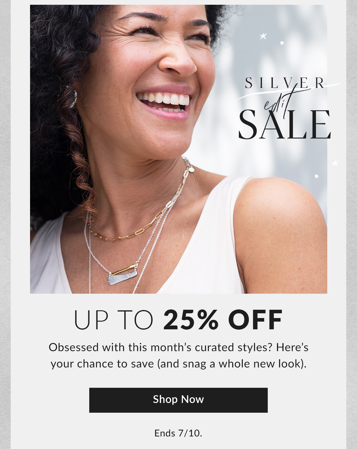 Shop July's Silver Edit