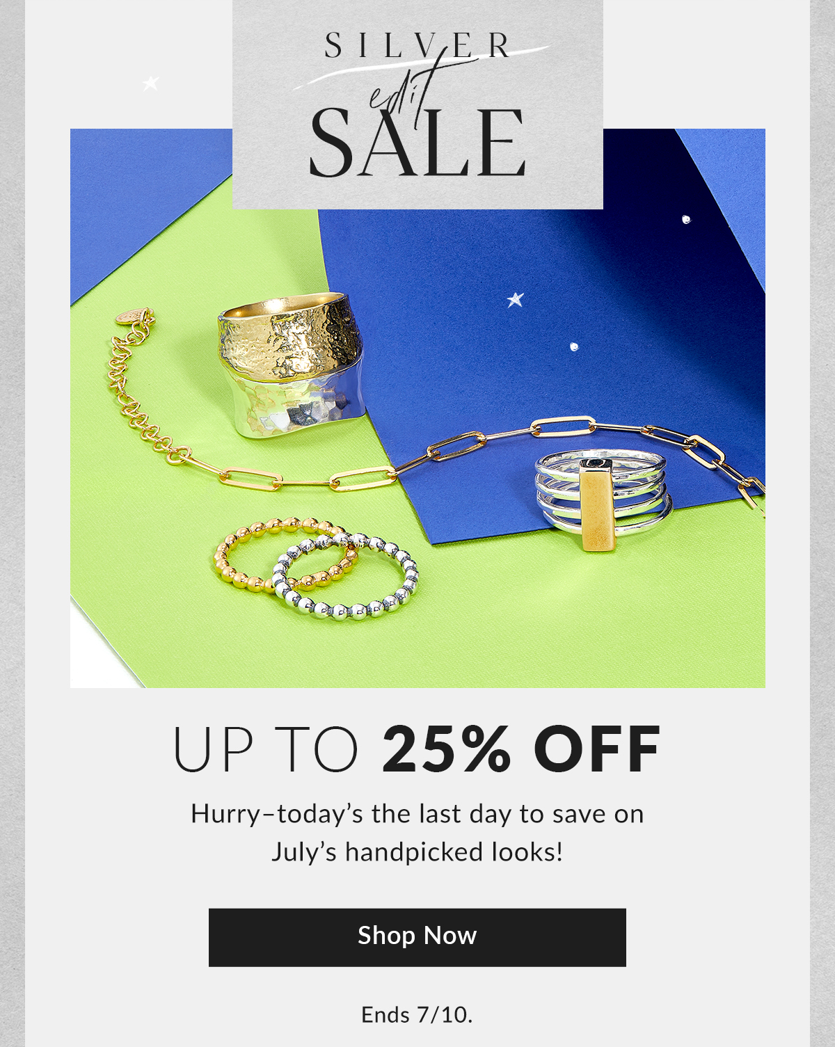 Shop July's Silver Edit