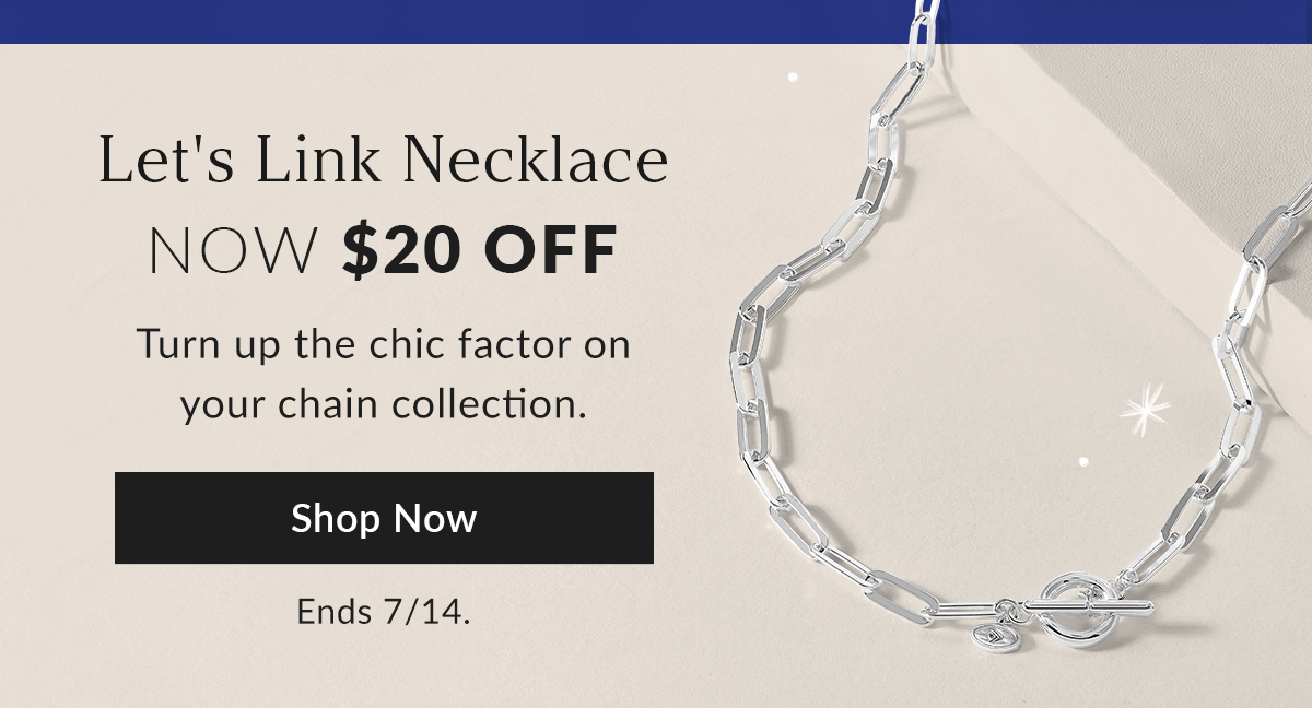 Shop the Let's Link Necklace