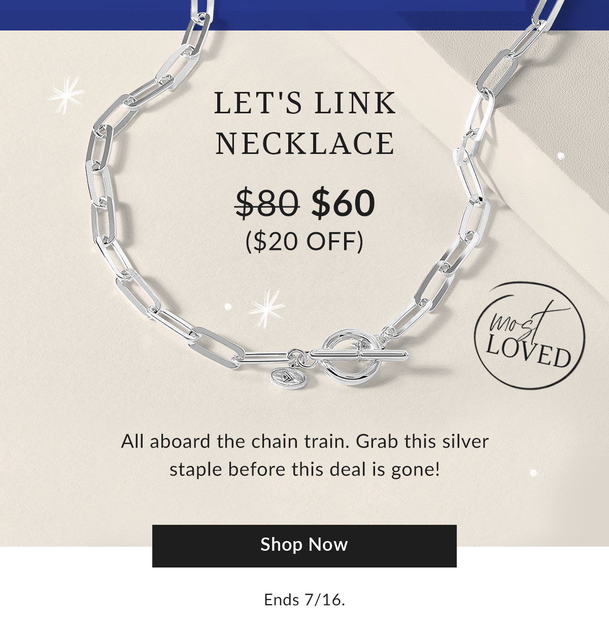 Shop the Let's Link Necklace