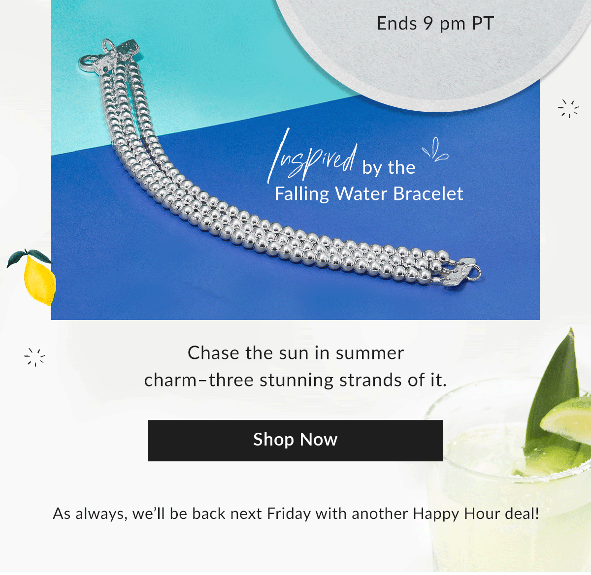 Shop Happy Hour Deal