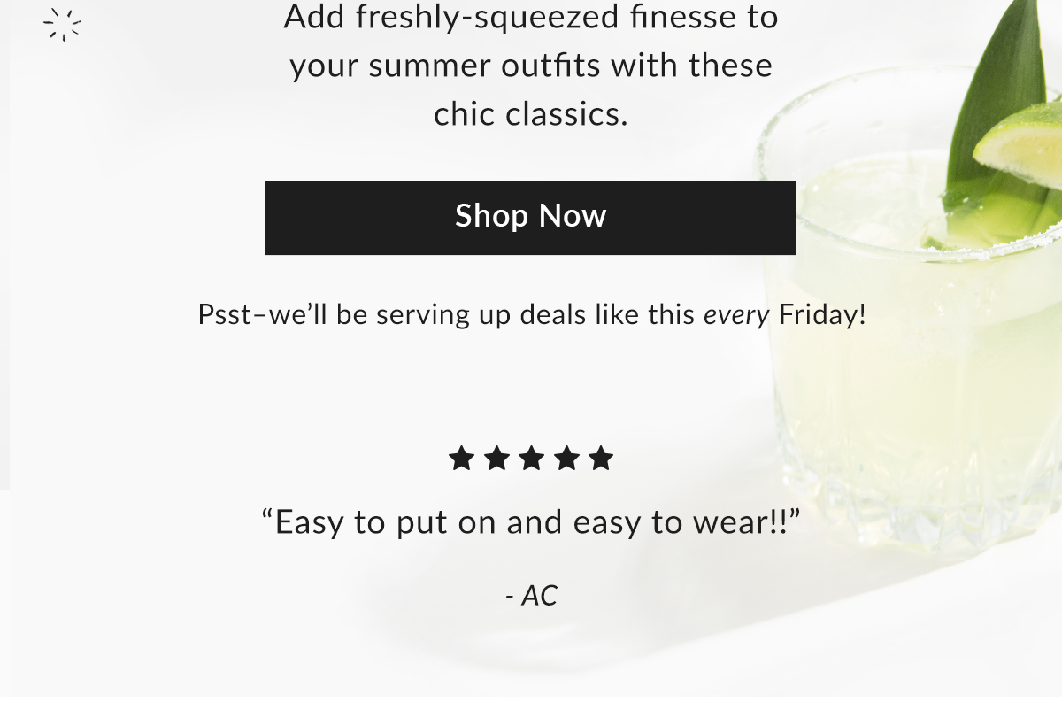 Shop Happy Hour