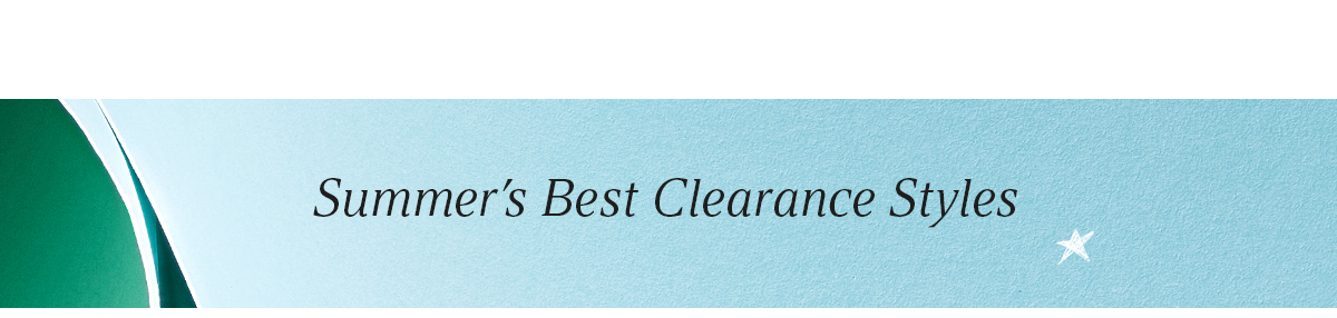Shop June Clearance