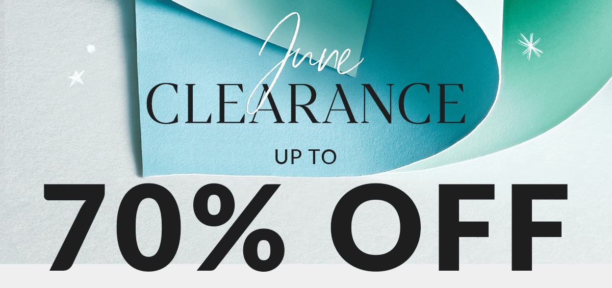 Shop June Clearance