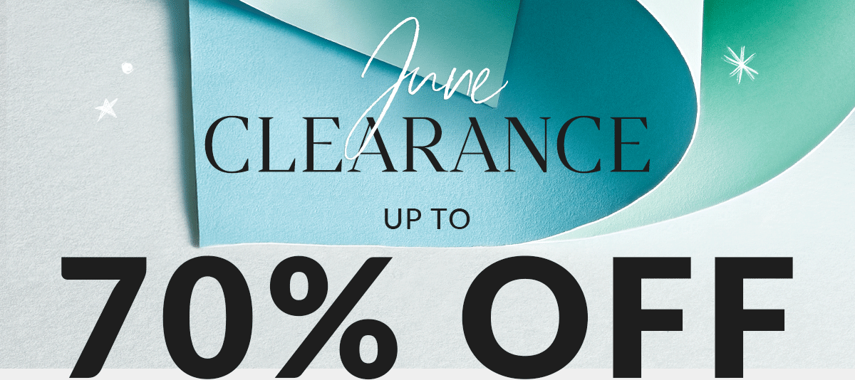 Shop June Clearance