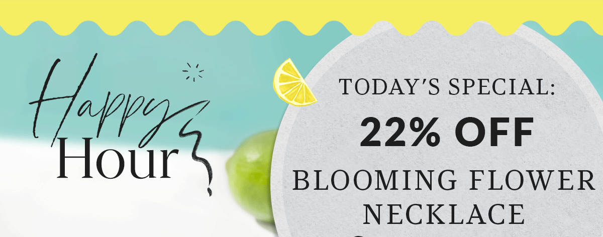 Shop Happy Hour Deal
