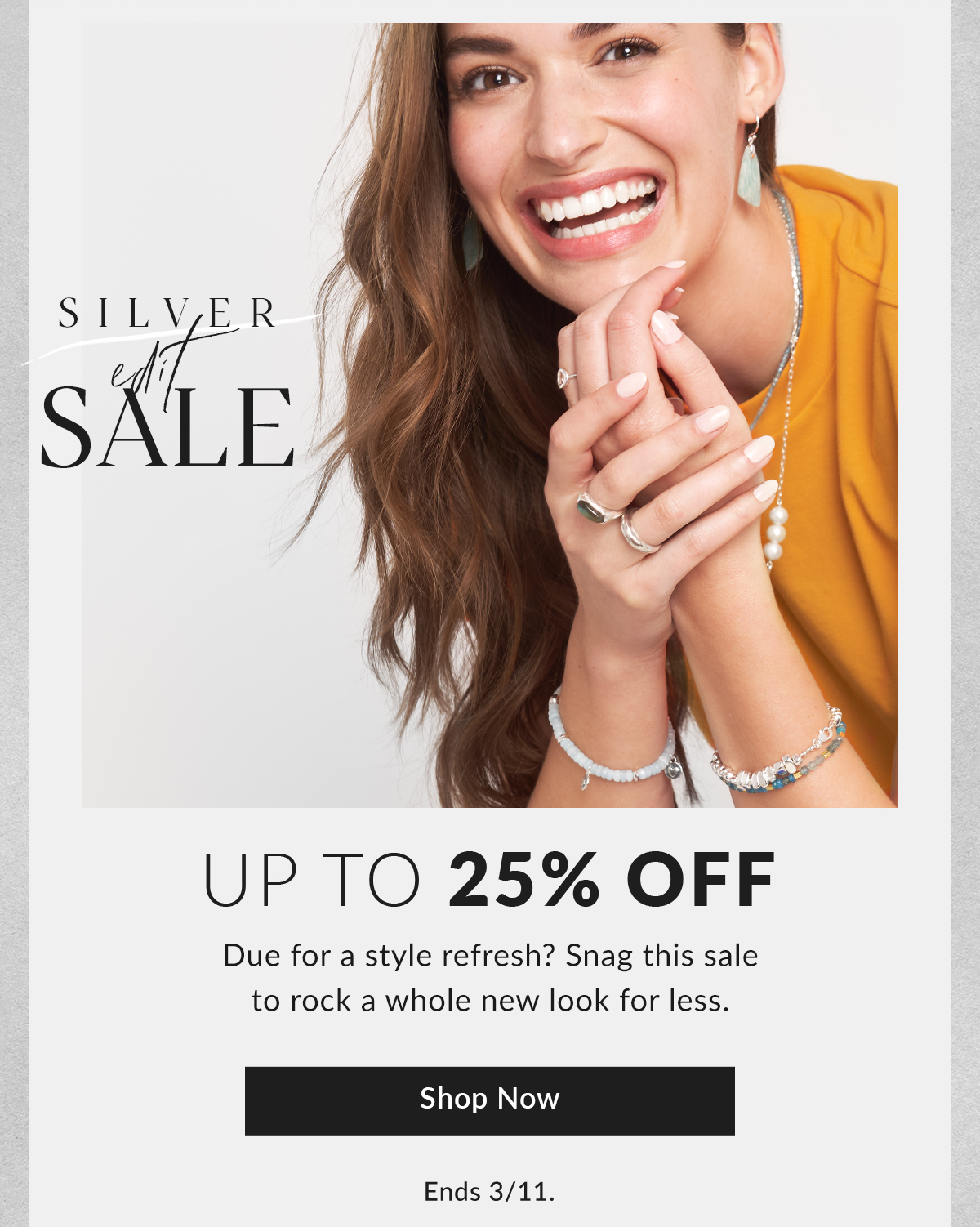 Shop Silver Edit Sale