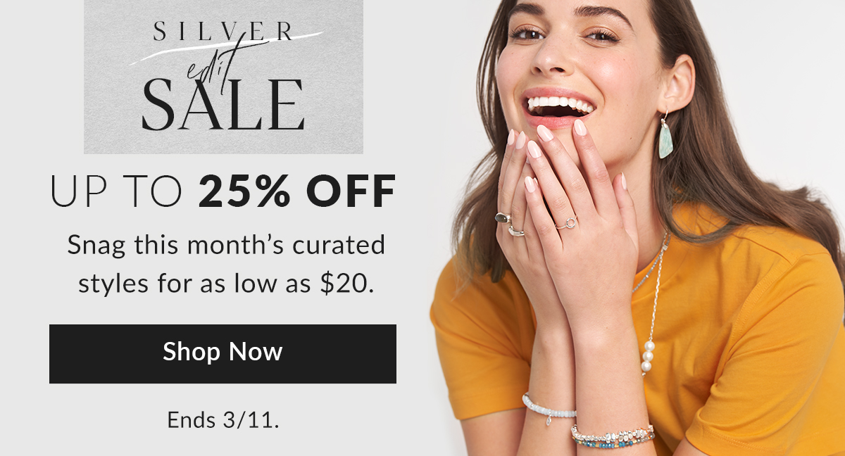 Shop Silver Edit Sale