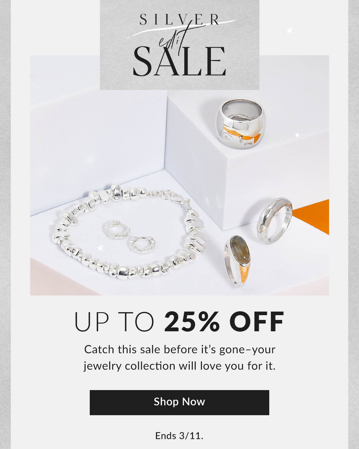 Shop Silver Edit Sale