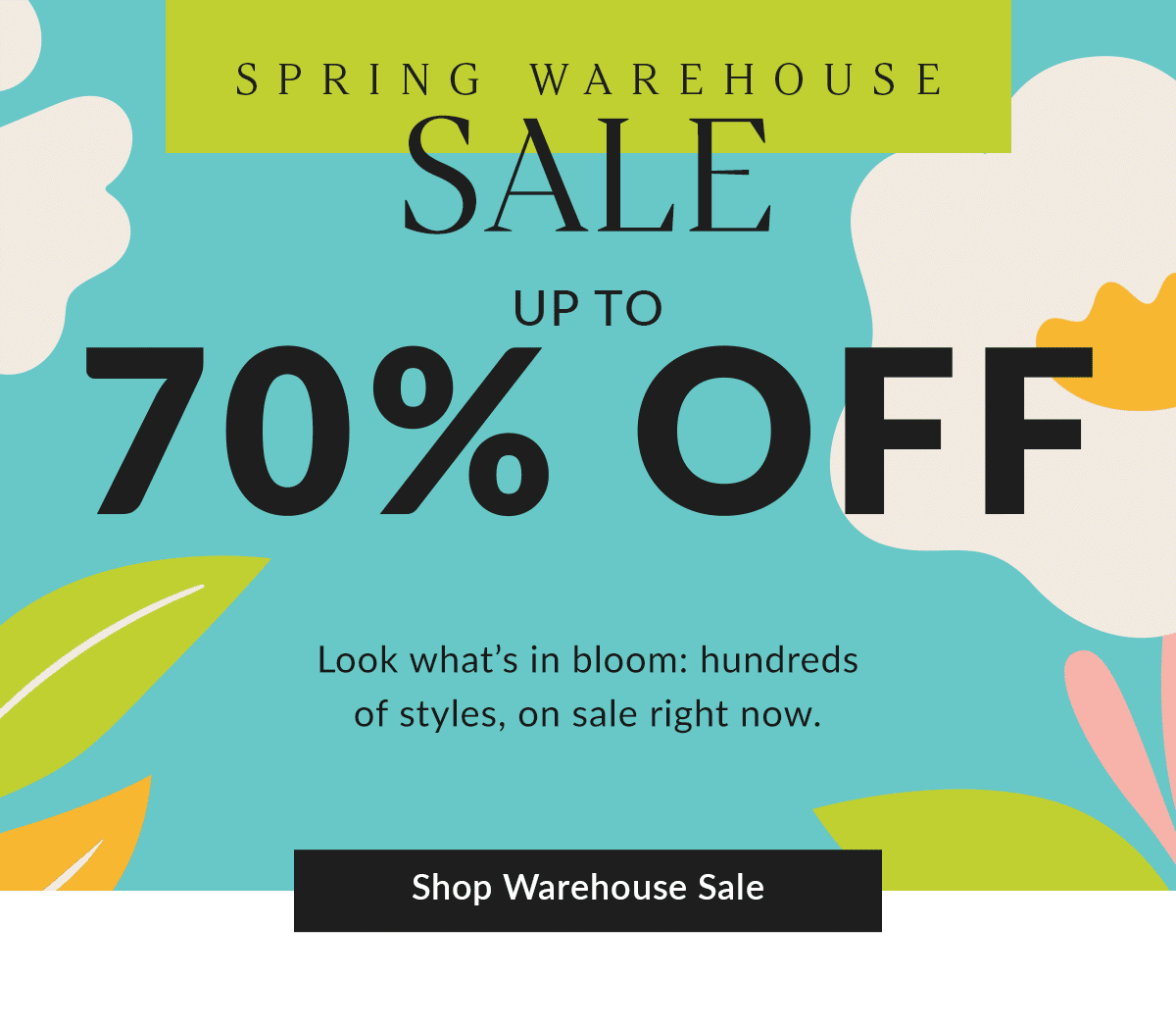 Shop Warehouse Sale