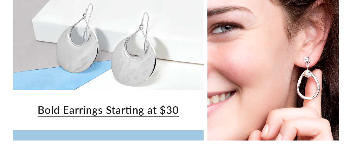 Shop Bold Earrings Starting at $30
