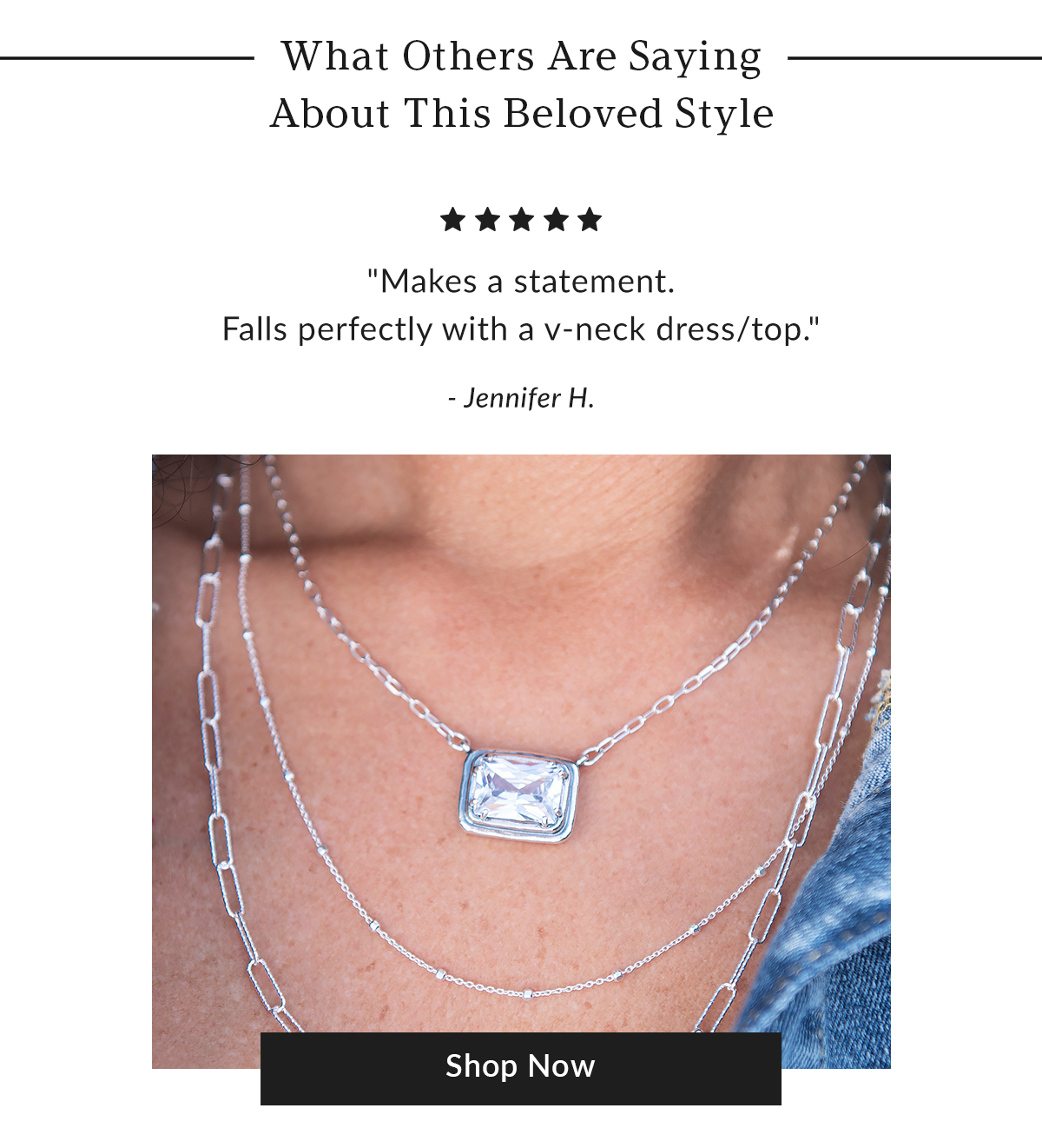 Fabulous Shine Pendant Necklace