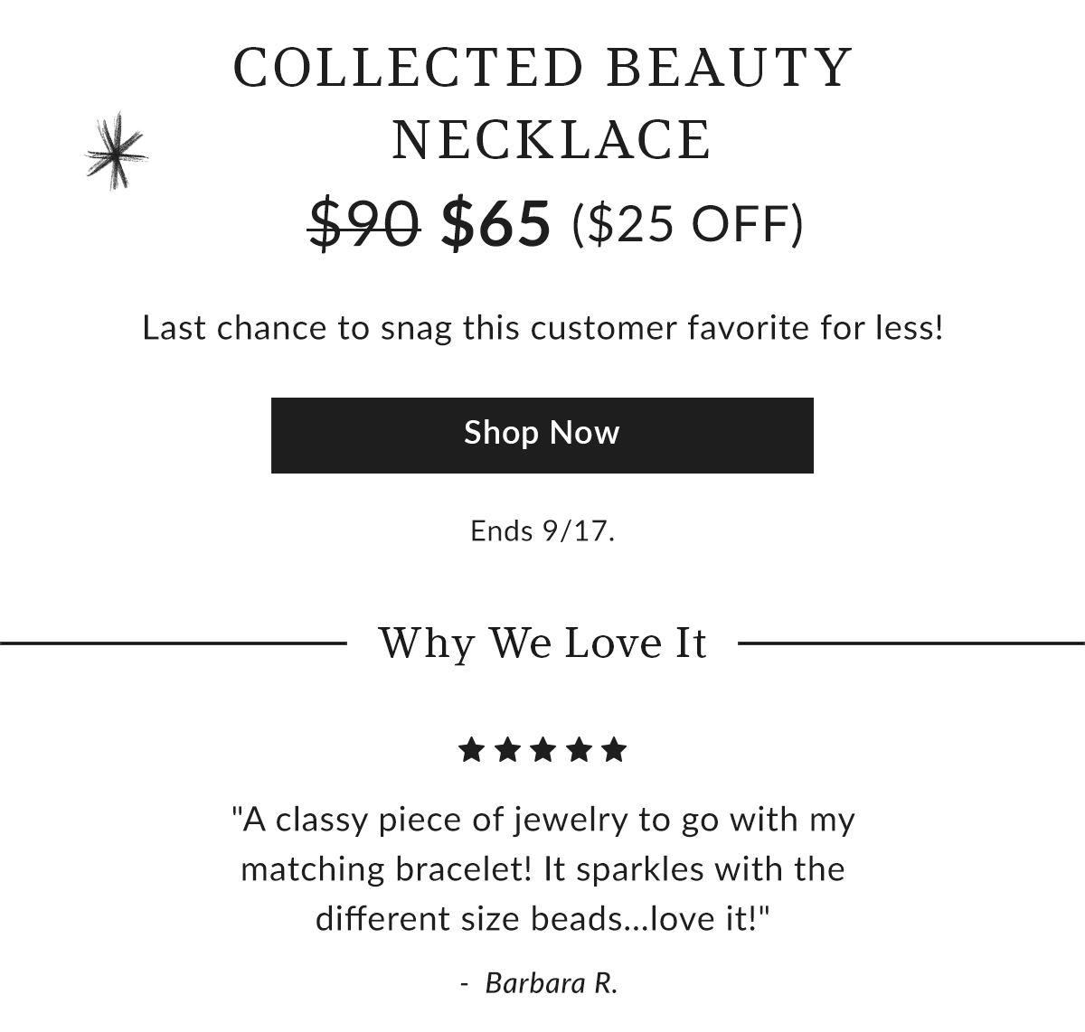 Our Most-Loved Collected Beauty Necklace